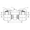 World Wide Fittings Flareless Union Stainless Steel C2403X12X12SS - alternate 2